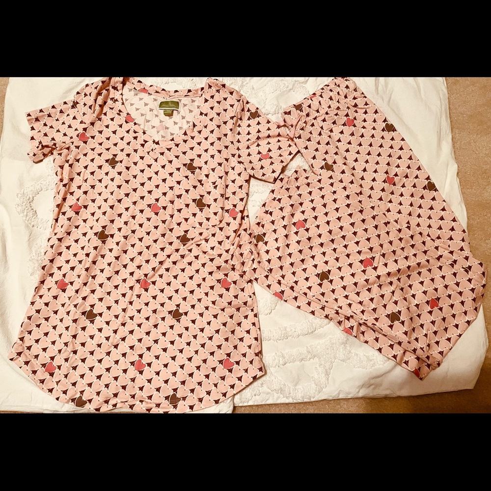 Vera bradley knit pajama set
